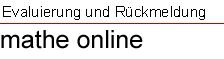 Zum Inhaltsverzeichnis von Evaluierung und R&uuml;ckmeldung